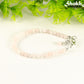 4mm Rose Quartz Bracelet with Clasp.