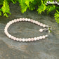 4mm Rose Quartz Bracelet with Clasp.