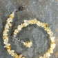 Natural Citrine Crystal Chip Choker Necklace